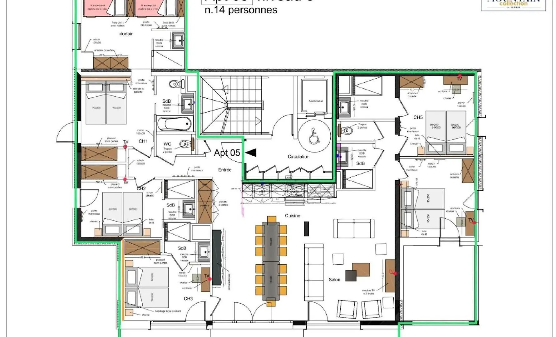 Residence Oree Du Bois - Appartement N°5 L'Oree Du Bois Mae-9661 Montvalezan 0*,